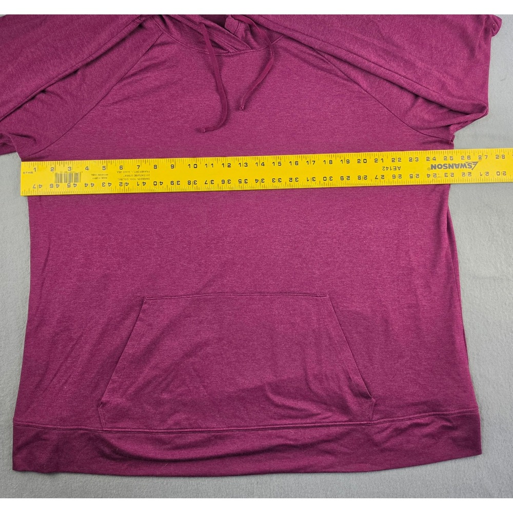 Old Navy Active Go Dry Hoodie Womens XXL Pullover Thumbhole - Picture 5 of 7